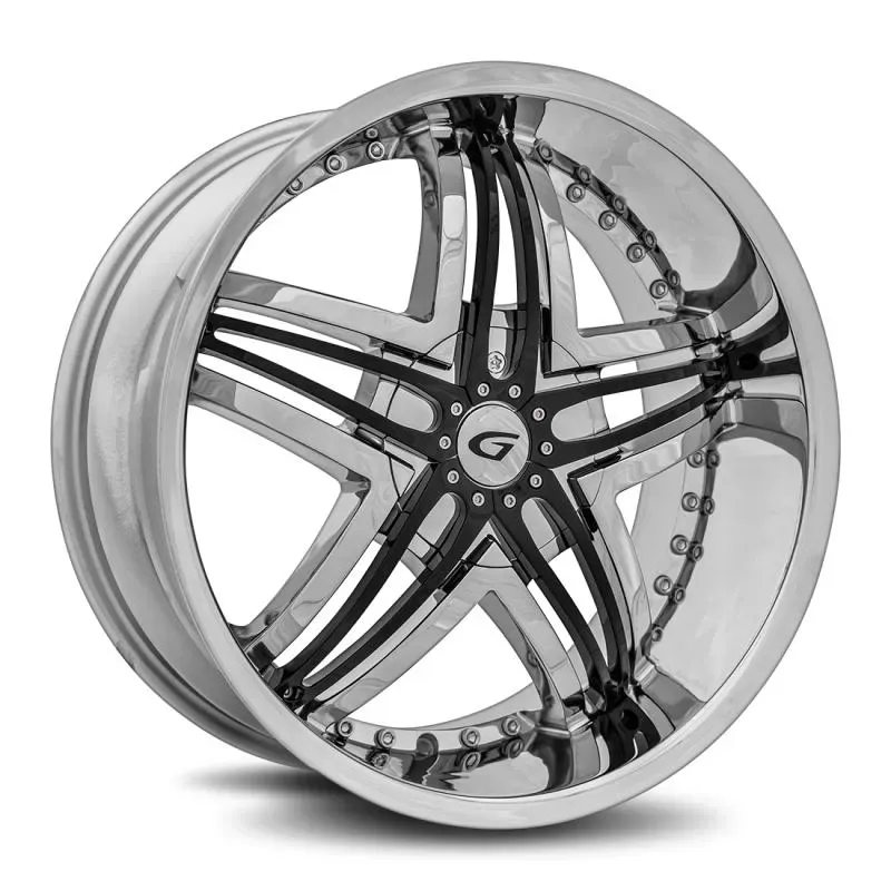 Diablo Blitz Wheel 22x8.5 Blank 38 73.1 Chrome - G1-228BLNK3873